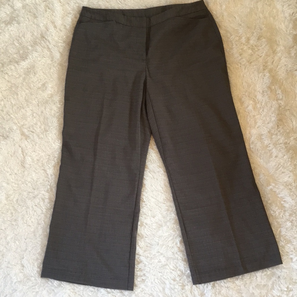 WORTHINGTON Dark Gray Dress Slacks